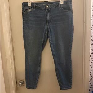 Old Navy Women's Blue Ankle Jeans